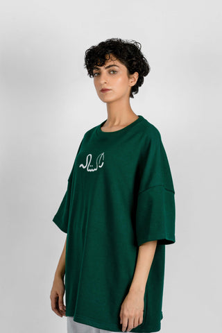 JUSTAJU SEA GREEN T-SHIRT - Rastah