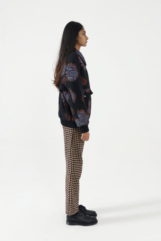 "LOST IN TRANSLATION" VERSION 2 BLOCKPRINT BOMBER JACKET - Rastah