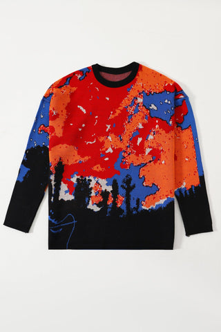 "TWILIIGHT" KNIT SWEATSHIRT - Rastah