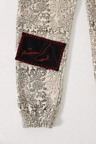 "PARADOX" BLOCK PRINT SWEATPANTS - Rastah