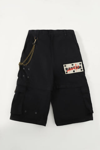 Patchwork cargo pants