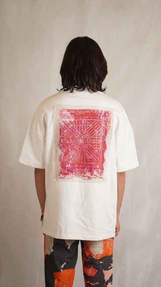 Model Town Off White T-shirt - Rastah