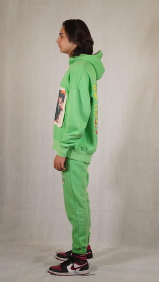 Muhammad Ali "Made in Pakistan" Neon Hoodie - Rastah