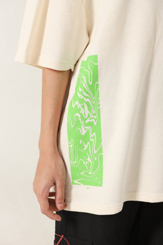 MERA HAAL - BEIGE T-SHIRT - Rastah