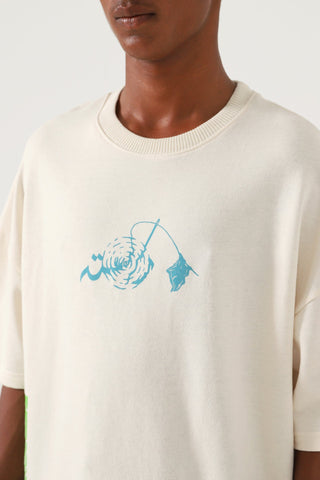 MERA HAAL - BEIGE T-SHIRT - Rastah