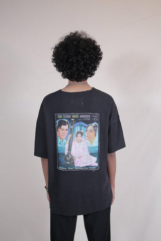 TERI SURAT BLACK THERMAL TEE - Rastah