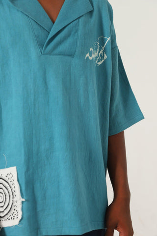 "FOSSIL" HANDWOVEN SHIRT - Rastah