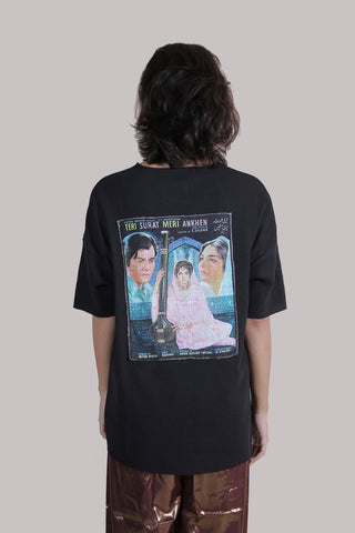 TERI SURAT BLACK THERMAL TEE - Rastah