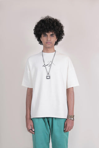 White Patch T-Shirt - Rastah