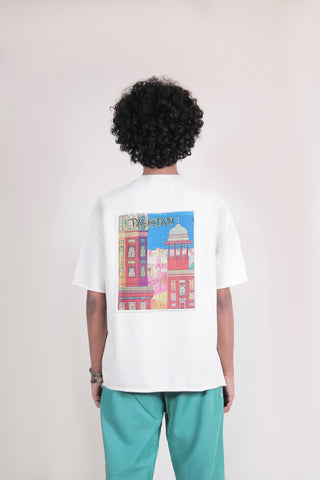 White Patch T-Shirt - Rastah