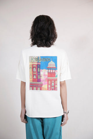 White Patch T-Shirt - Rastah