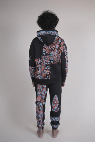 Psychedelic Block-Print Sweatpants - Rastah