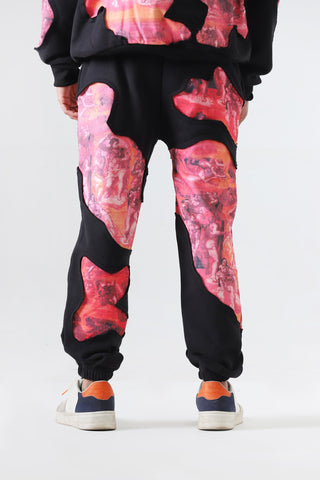 "A scene from the abyss" sweatpants