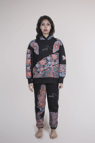 Psychedelic Block-Print Sweatpants - Rastah
