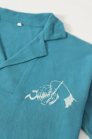 "FOSSIL" HANDWOVEN SHIRT - Rastah