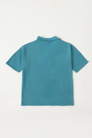 "FOSSIL" HANDWOVEN SHIRT - Rastah