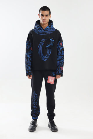 "SURVEILLANCE" BLOCK PRINT SWEATPANTS - Rastah