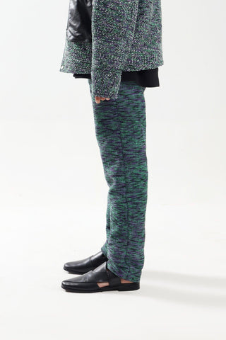 HANDWOVEN TEXTURED TROUSERS - Rastah