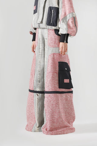 "Kasuri" handwoven trousers