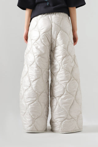 Quilted stamp trousers