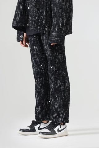 Handwoven mirror trousers