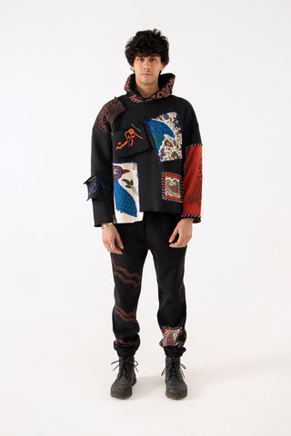 MUTATION BLOCKPRINT HOODIE - Rastah