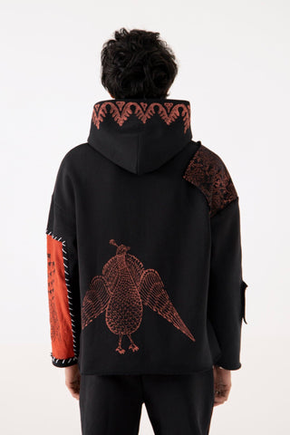 MUTATION BLOCKPRINT HOODIE - Rastah