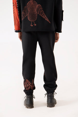MUTATION HOODIE BLOCKPRINT SWEATPANTS - Rastah