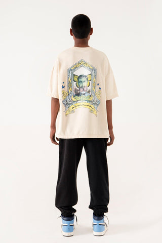 CHAL BULLEYA - BEIGE T-SHIRT - Rastah