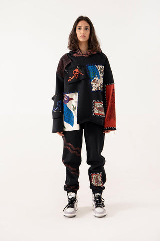 MUTATION BLOCKPRINT HOODIE - Rastah