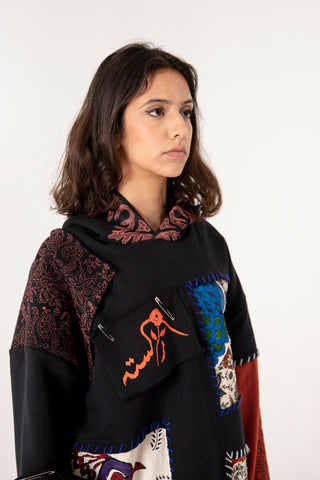 MUTATION BLOCKPRINT HOODIE - Rastah