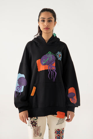 PURE IMAGINATION - BLACK HOODIE - Rastah