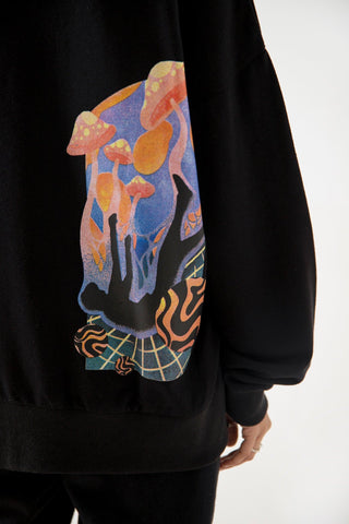 "INTO THE ABYSS" LONG-SLEEVE T SHIRT - Rastah