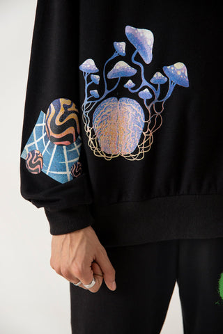 "INTO THE ABYSS" LONG-SLEEVE T SHIRT - Rastah