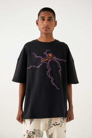 ECHOS OF THE PAST BLACK T-SHIRT - Rastah