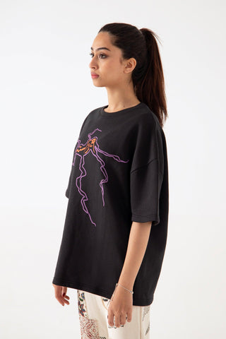 ECHOS OF THE PAST BLACK T-SHIRT - Rastah