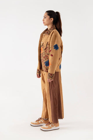 "LAHORE WITH LOVE" PLEATED PANTS - Rastah