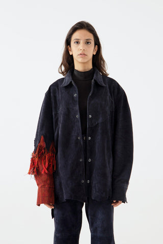BLUE SUEDE SHIRT - Rastah