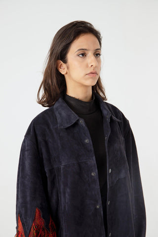 BLUE SUEDE SHIRT - Rastah