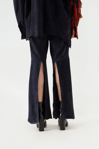 BLUE SUEDE PANTS - Rastah