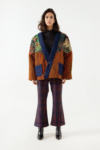 “GENESIS” FLARED KIMONO TROUSERS - Rastah