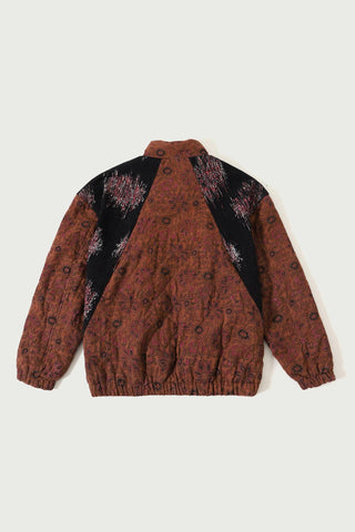 BLOCK PRINTED PUFFER JACKET - Rastah