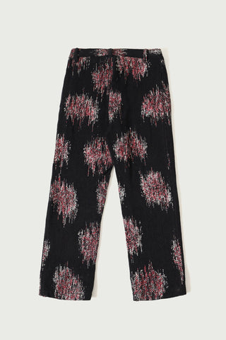 FLORAL WARP PRINT PANTS - Rastah