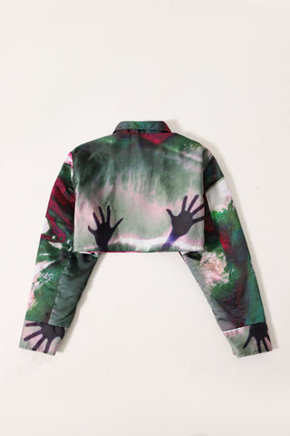 PRINTED CROPPED SHIRT - Rastah