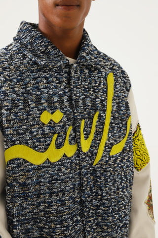 UJBESOKE X RASTAH VARSITY BOMBER - Rastah