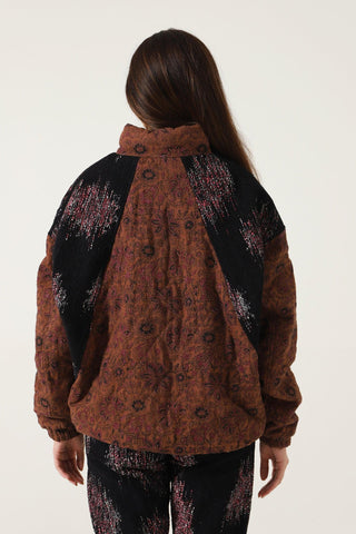 BLOCK PRINTED PUFFER JACKET - Rastah