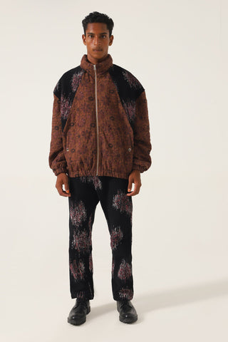 FLORAL WARP PRINT PANTS - Rastah