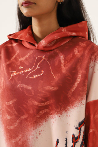 "THIS IS LIFE" ABSTRACT HOODIE - Rastah