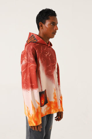 "THIS IS LIFE" ABSTRACT HOODIE - Rastah