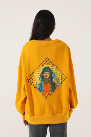 "RAQS E ZANJEER" PRINTED SWEATSHIRT - Rastah